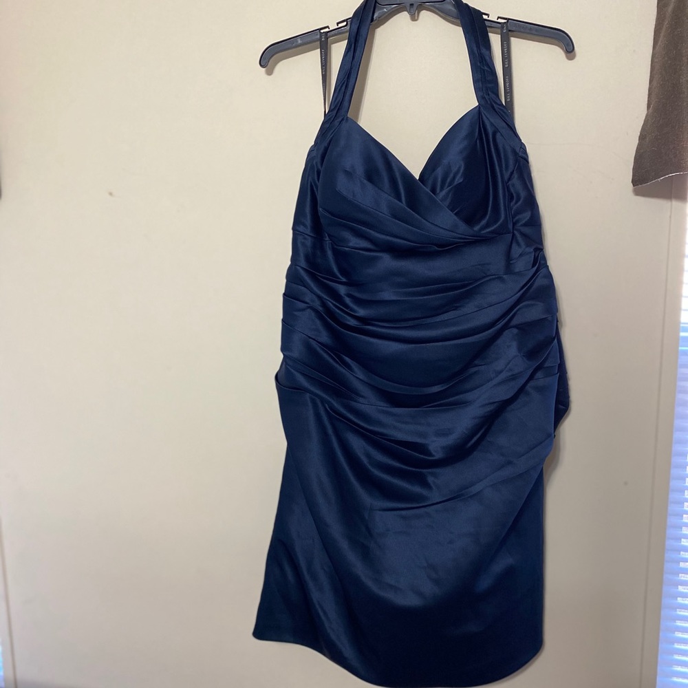 Halter cocktail dress